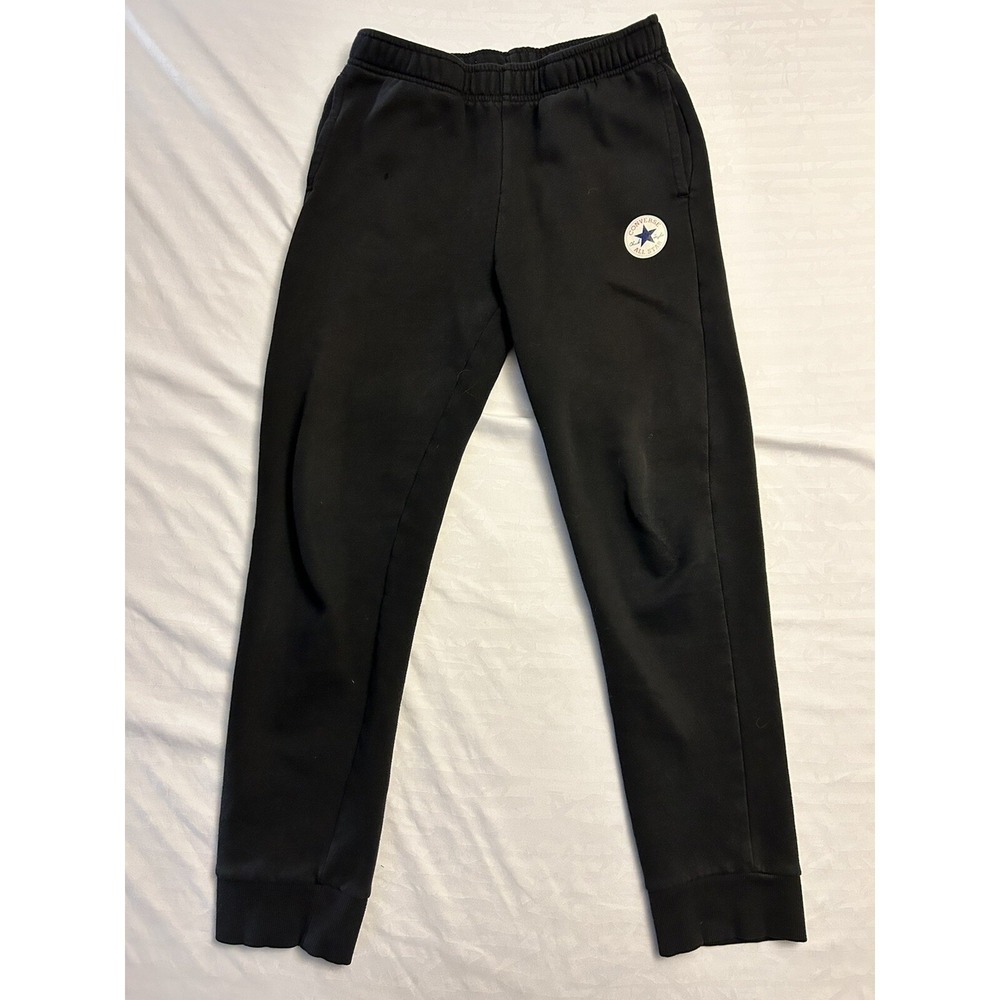 Youth Converse All Star Chuck Taylor Tapered Leg Cotton Sweat Pants Comfy Casual